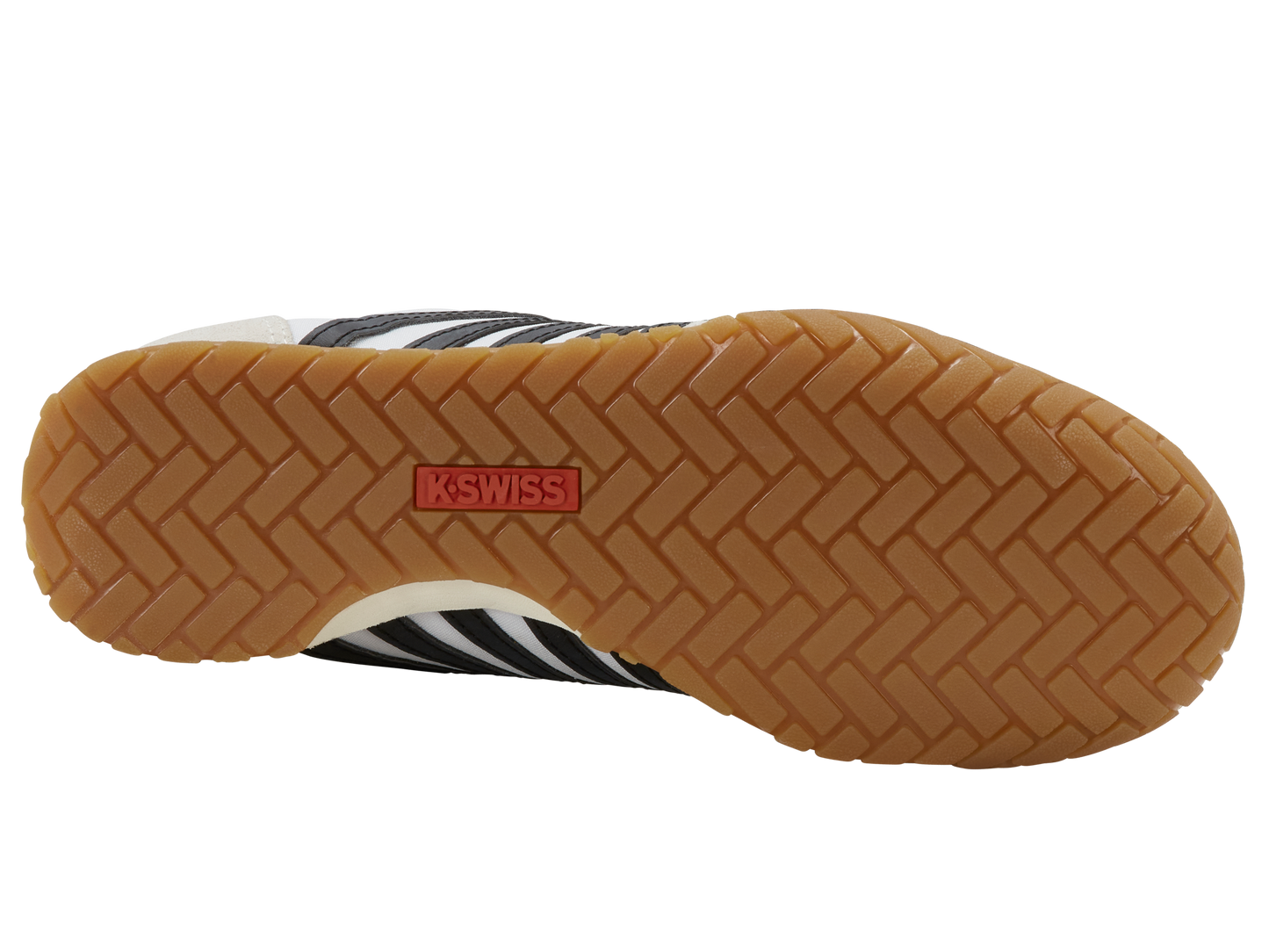 09463-168-M | VINTAGE TRAINER T | WHITE/BLACK/GUM