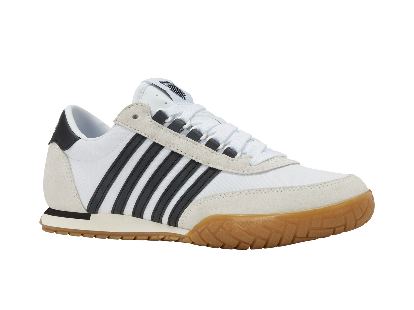 09463-168-M | VINTAGE TRAINER T | WHITE/BLACK/GUM