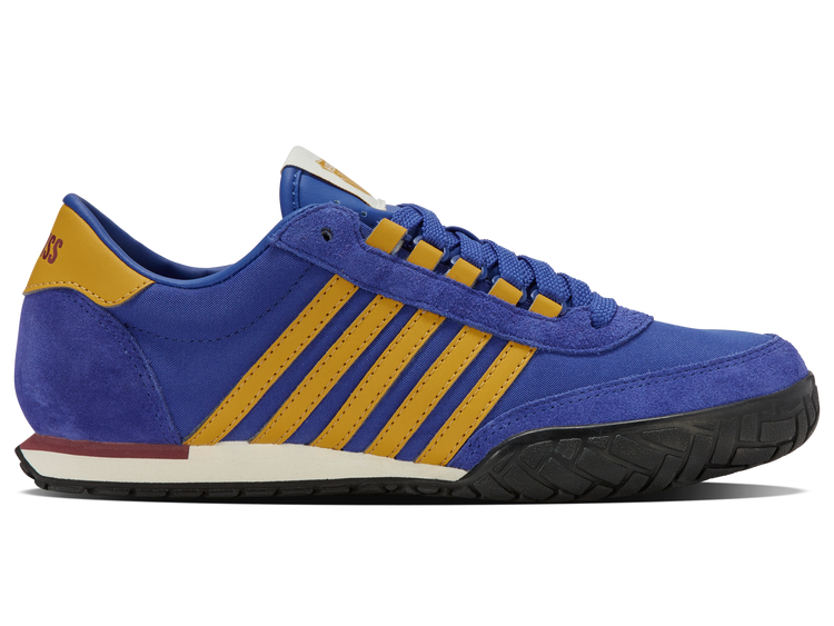 09463-482-M | VINTAGE TRAINER T | SURF THE WEB/GOLD FLAKE