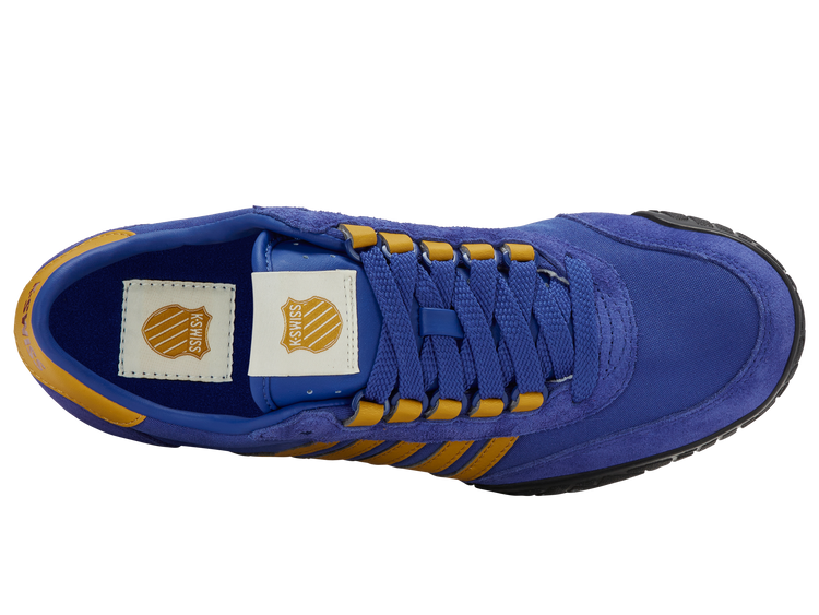 09463-482-M | VINTAGE TRAINER T | SURF THE WEB/GOLD FLAKE