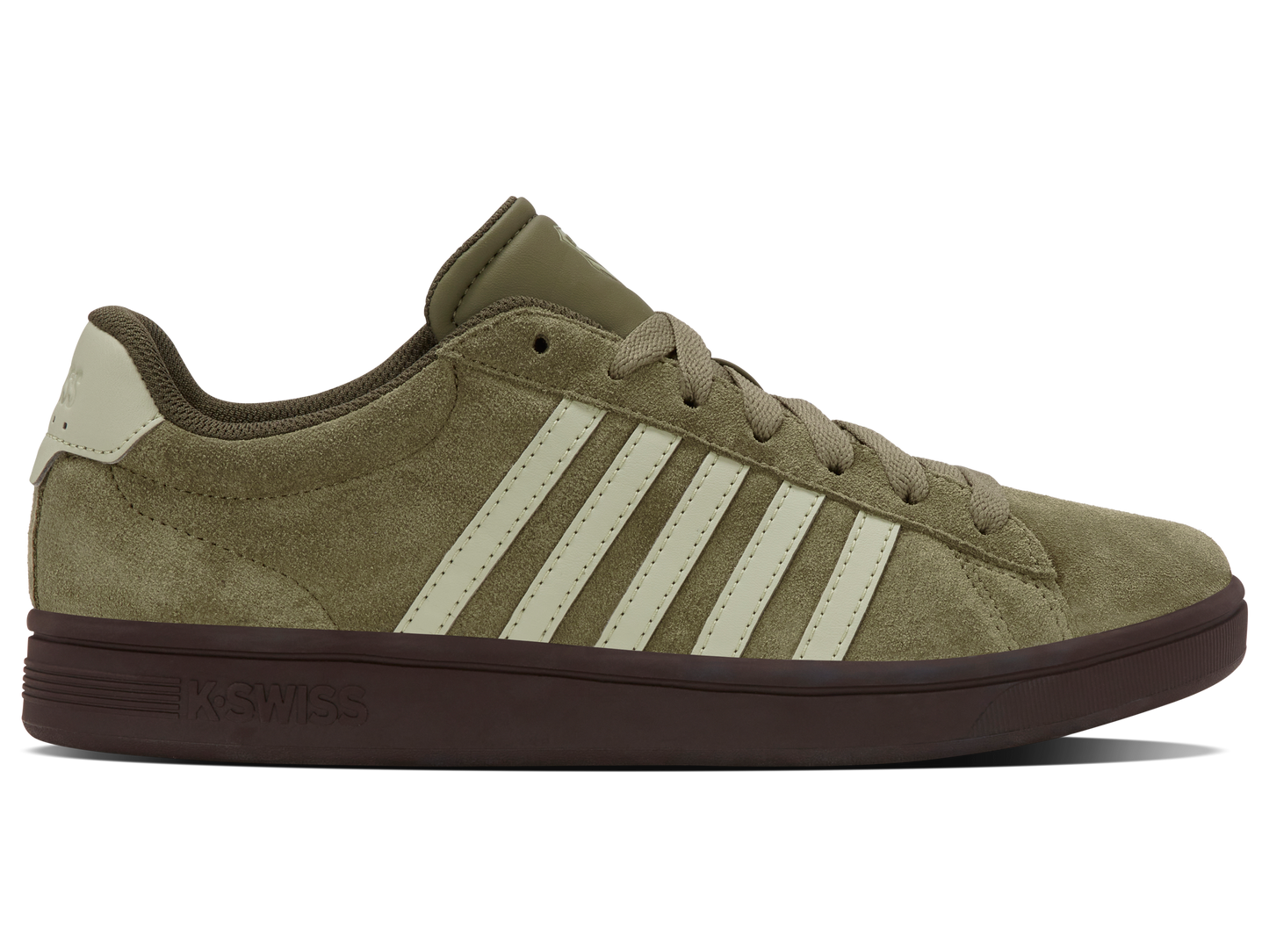 09492-367-M | COURT TIEBREAK II SDE | BURNT OLIVE/BLACK COFFEE/ALFALFA