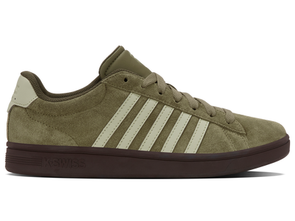 09492-367-M | COURT TIEBREAK II SDE | BURNT OLIVE/BLACK COFFEE/ALFALFA