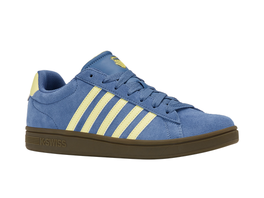 09492-466-M | COURT TIEBREAK II SDE | BLUE HORIZON/WAX YELLOW/DARK GUM