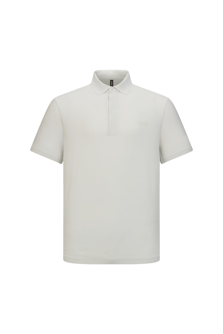 1011563-139 | MEN'S K-SWISS LOGO POLO SHIRT | OFF-WHITE