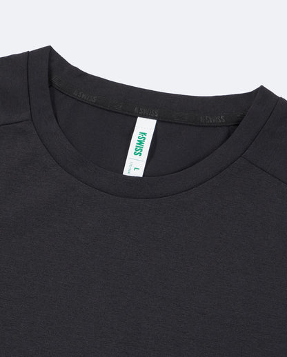 1011568-008 | T-SHIRT 'CRAFT THE COURT' QUICK-DRY UPF50+ | BLACK