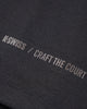 1011568-008 | T-SHIRT 'CRAFT THE COURT' QUICK-DRY UPF50+ | BLACK