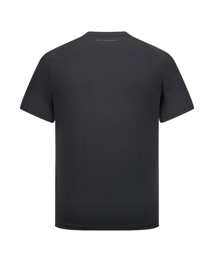 1011568-008 | T-SHIRT 'CRAFT THE COURT' QUICK-DRY UPF50+ | BLACK