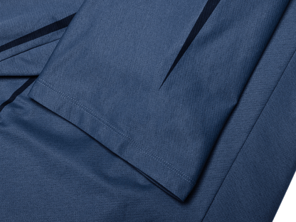 1012020-417 | RUBLEV US OPEN SHIRT | BLUE/YELLOW