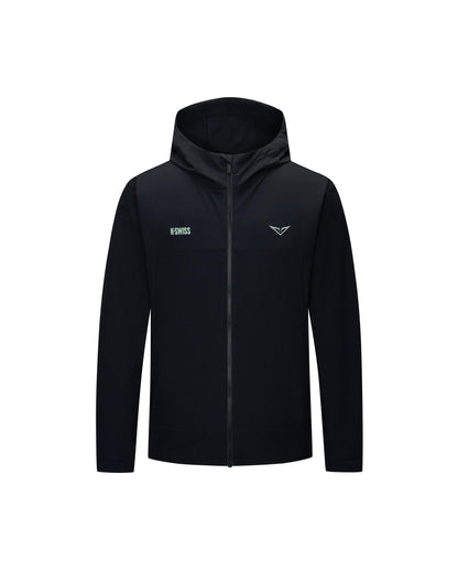 1013347-008 | K- SWISS X ANDREY RUBLEV MEN'S LOOSE FIT JACKET | BLACK