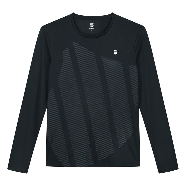 104913-427 | HYPERCOURT LONG SLEEVE | BLUE GRAPHITE