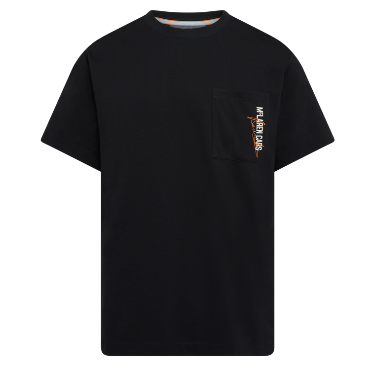 109355-008 | MCLAREN CARS POCKET TEE | BLACK