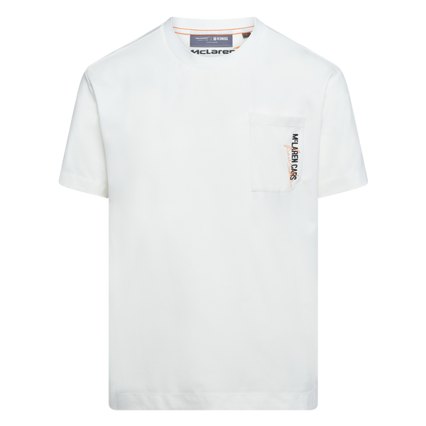 109355-156 | MCLAREN F1 TEAM CARS POCKET TEE | WHITE