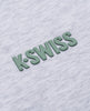 1713351-099 | K- SWISS X ANDREY RUBLEV UNISEX LOGO HOODIE | GREY
