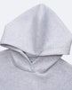 1713351-099 | K- SWISS X ANDREY RUBLEV UNISEX LOGO HOODIE | GREY