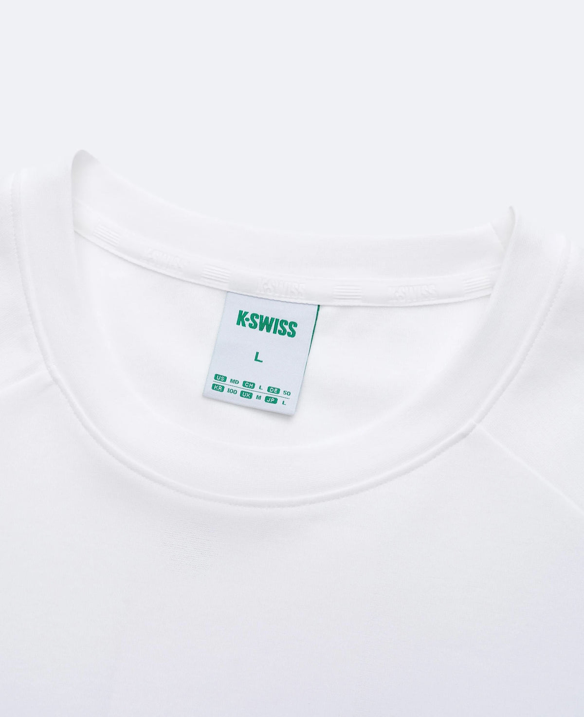 1713352-101 | K- SWISS X ANDREY RUBLEV UNISEX LOOSE FIT T-SHIRT | WHITE