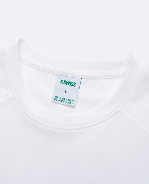 1713352-101 | K- SWISS X ANDREY RUBLEV UNISEX LOOSE FIT T-SHIRT | WHITE - K-Swiss EU - 8