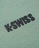 1713352-207 | K- SWISS X ANDREY RUBLEV UNISEX LOOSE FIT T-SHIRT | KHAKI