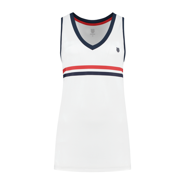 194227-100 | WOMENS HERITAGE SPORT TANK TOP | WHITE