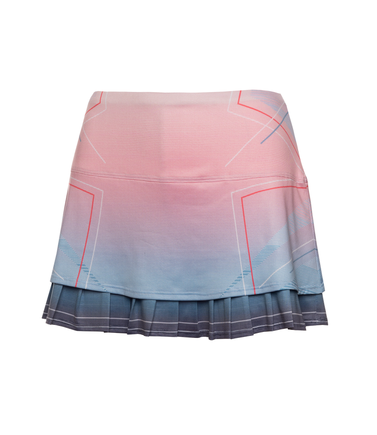 196043-466 | PLEAT SKIRT-12" | SILVERLAKE BLUE