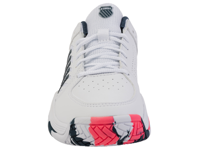 54428-129-M | COURT EXPRESS 2 | WHITE/STARGAZER/NEON BLAZE
