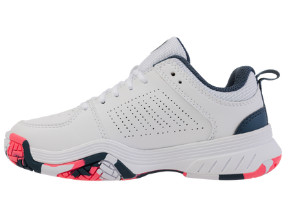 54428-129-M | COURT EXPRESS 2 | WHITE/STARGAZER/NEON BLAZE