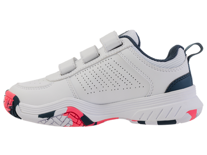 54495-129-M | COURT EXPRESS 2 STRAP | WHITE/STARGAZER/NEON BLAZE