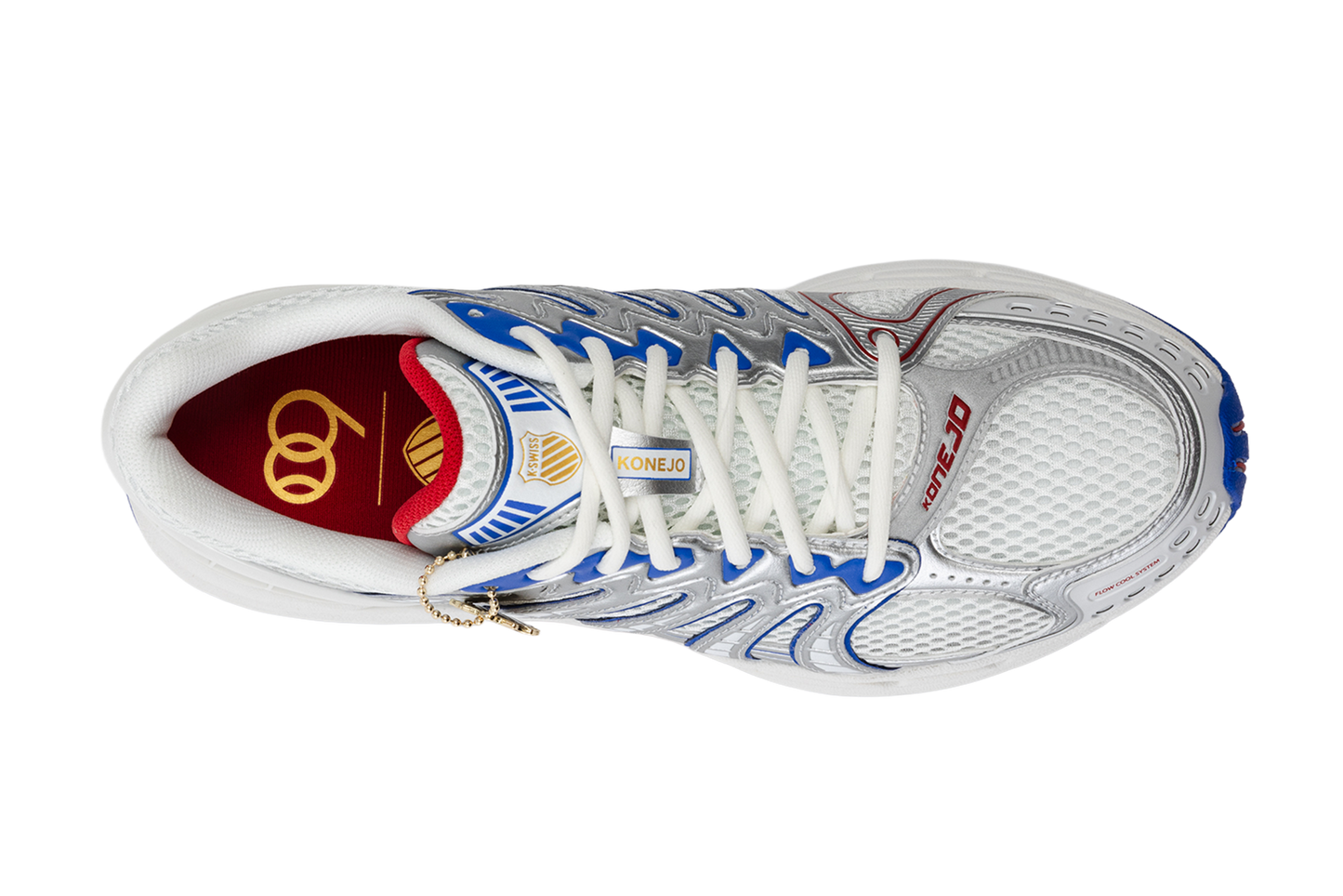 79631-116-M | KONEJO 60TH | WIMBLEDON WHITE/METALLIC SILVER/DAZZLING BLUE