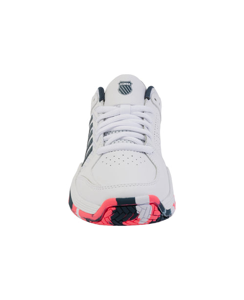 84428-129-M | COURT EXPRESS 2 | WHITE/STARGAZER/NEON BLAZE - K-Swiss EU - 3