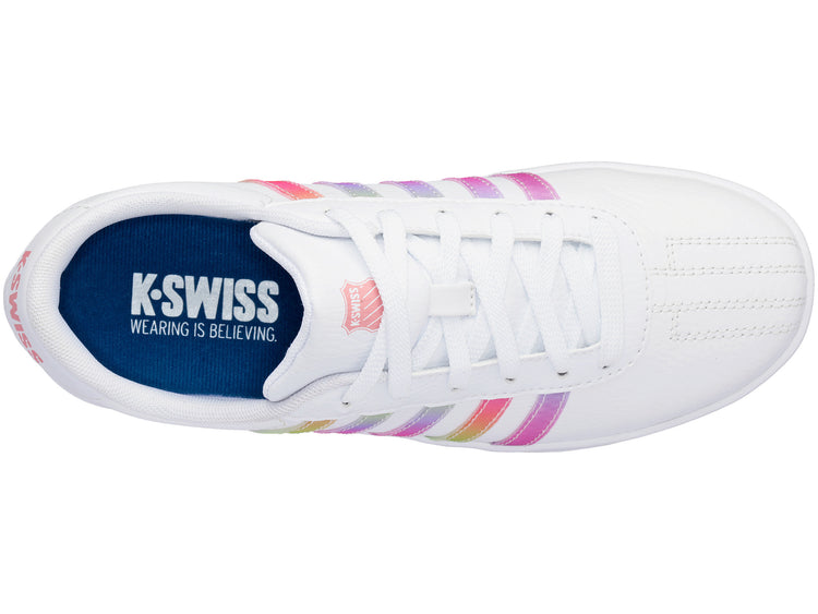 85612-103-M | CLASSIC PRO | WHITE/PASTEL RAINBOW