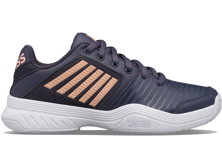 86609-034-M | COURT EXPRESS OMNI | GRAYSTONE/PEACH NECTAR/WHITE