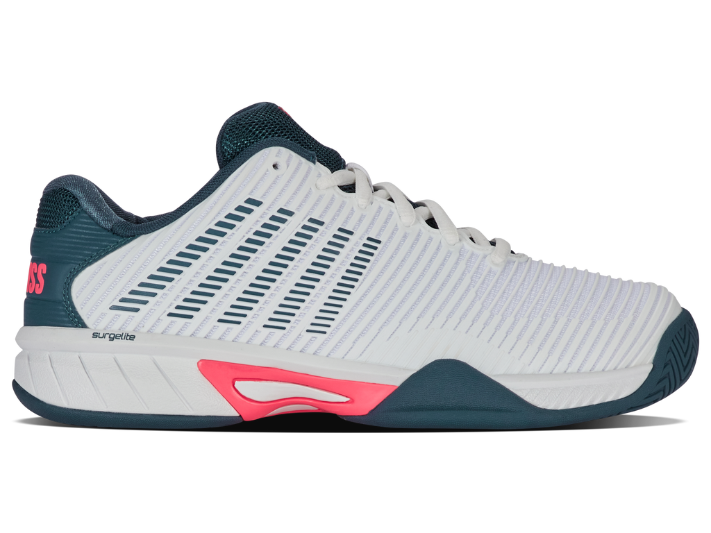 86613-129-M | HYPERCOURT EXPRESS 2 | WHITE/STARGAZER/NEON BLAZE