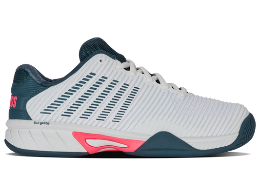 86613-129-M | HYPERCOURT EXPRESS 2 | WHITE/STARGAZER/NEON BLAZE