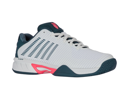 86613-129-M | HYPERCOURT EXPRESS 2 | WHITE/STARGAZER/NEON BLAZE