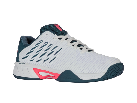 86613-129-M | HYPERCOURT EXPRESS 2 | WHITE/STARGAZER/NEON BLAZE