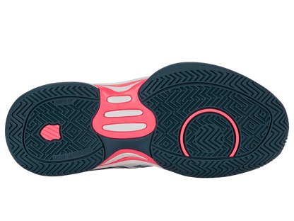 86613-129-M | HYPERCOURT EXPRESS 2 | WHITE/STARGAZER/NEON BLAZE