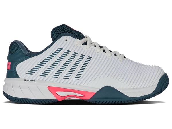 86614-129-M | HYPERCOURT EXPRESS 2 CLAY | WHITE/STARGAZER/NEON BLAZE