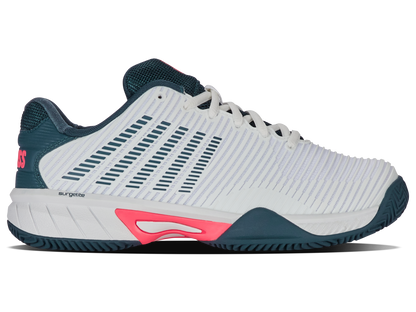 86614-129-M | HYPERCOURT EXPRESS 2 CLAY | WHITE/STARGAZER/NEON BLAZE