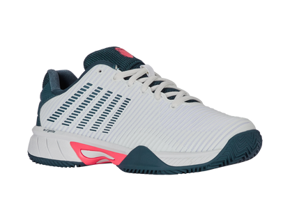 86614-129-M | HYPERCOURT EXPRESS 2 CLAY | WHITE/STARGAZER/NEON BLAZE