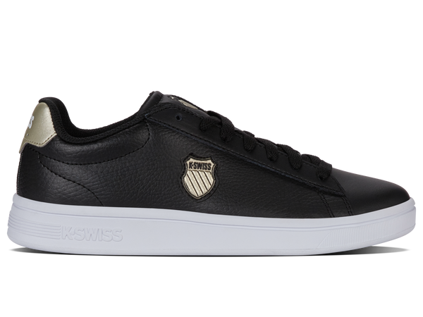94412-015-M | COURT SHIELD II | BLACK/CHAMPAGNE/WHITE