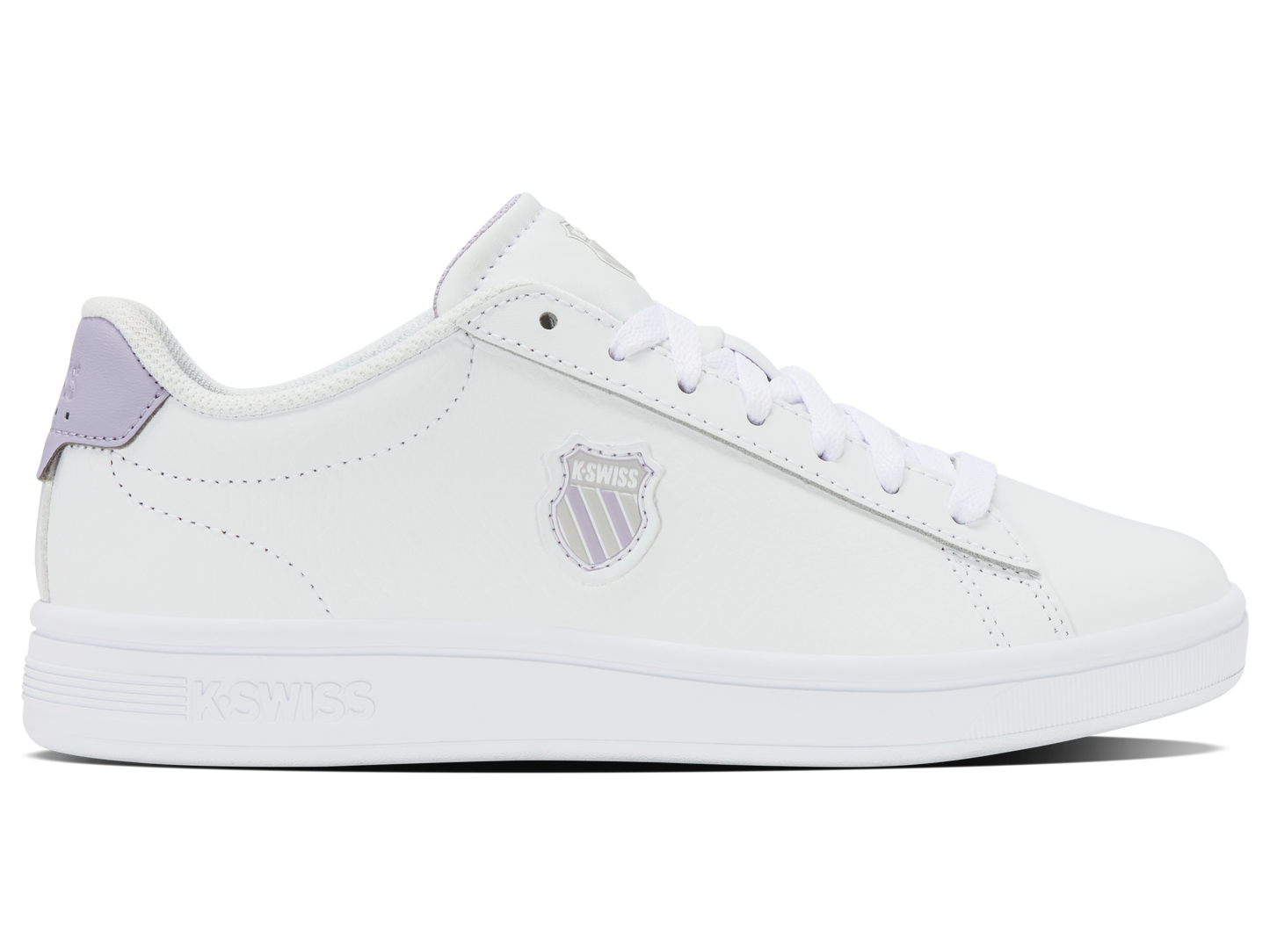 94412-155-M | COURT SHIELD II | WHITE/OYSTER MUSHROOM/LILAC
