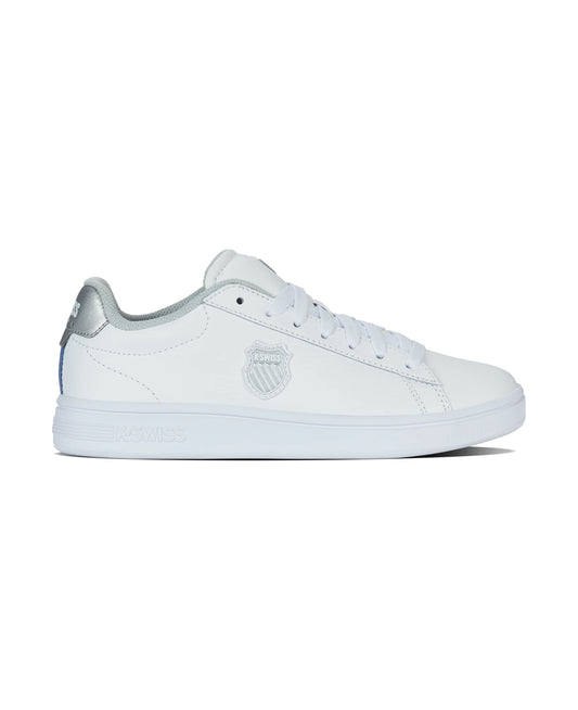 94412-178-M | COURT SHIELD II | WHITE/SILVER/WHITE