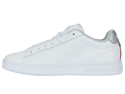 94412-178-M | COURT SHIELD II | WHITE/SILVER/WHITE