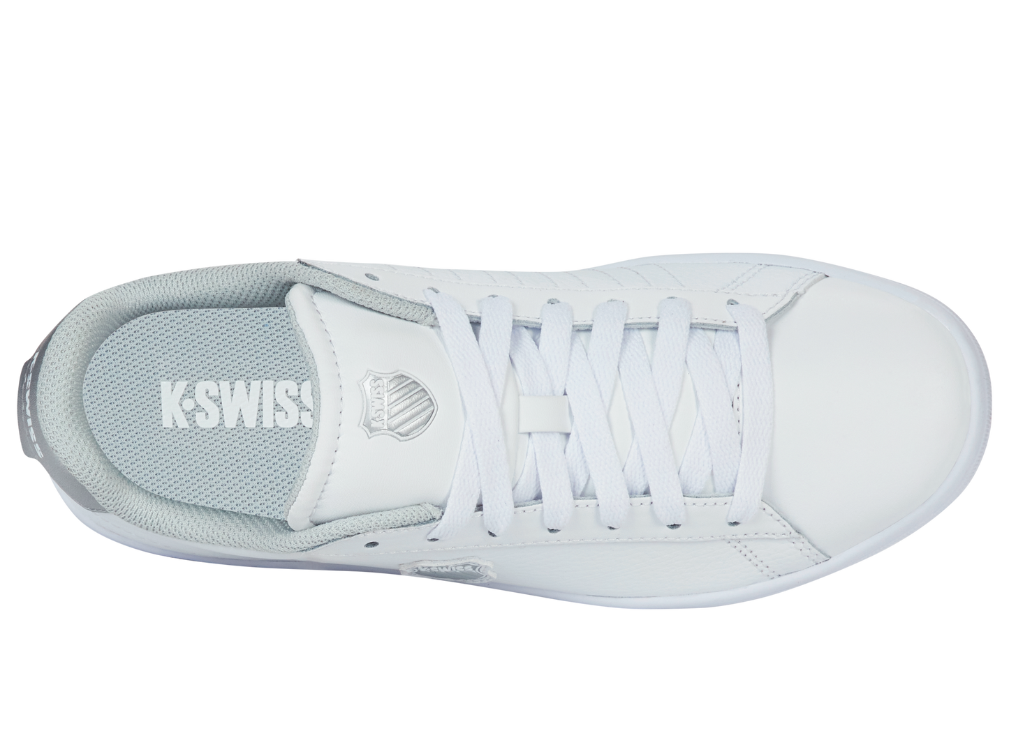 94412-178-M | COURT SHIELD II | WHITE/SILVER/WHITE