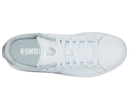 94412-178-M | COURT SHIELD II | WHITE/SILVER/WHITE