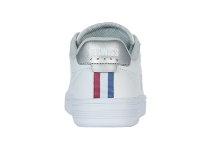 94412-178-M | COURT SHIELD II | WHITE/SILVER/WHITE