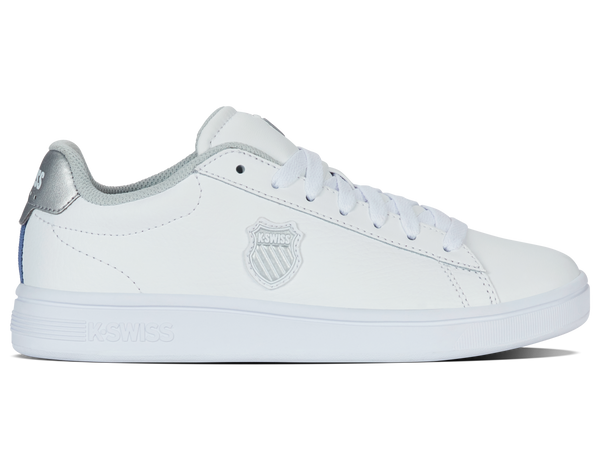 94412-178-M | COURT SHIELD II | WHITE/SILVER/WHITE