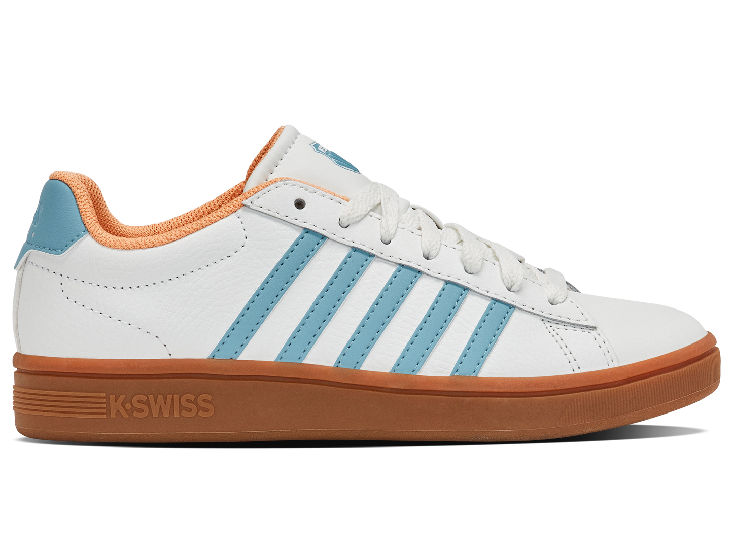 94413-126-M | COURT TIEBREAK II | BLANC/MILKY BLUE/PEACH COBBLER/GUM
