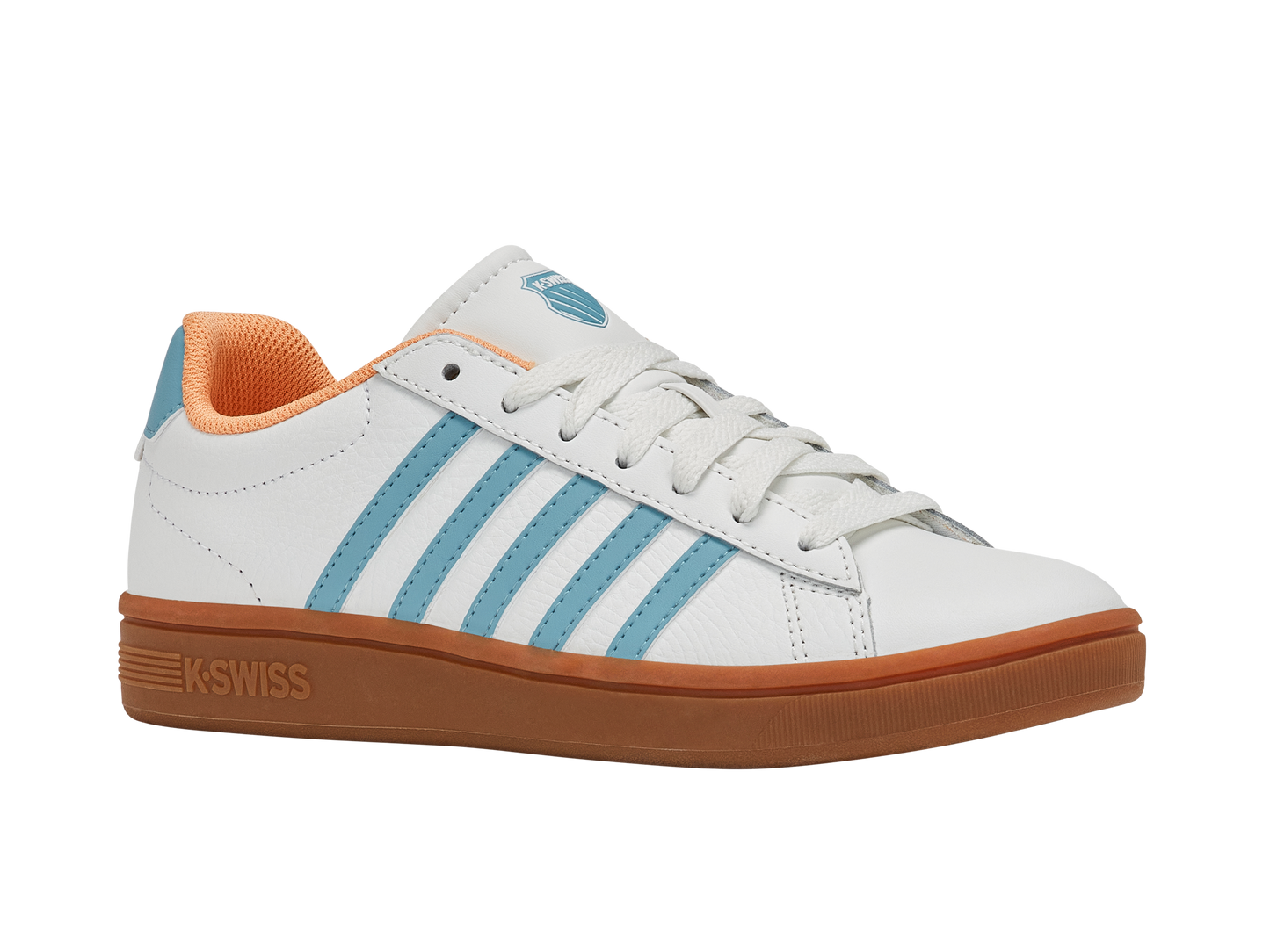 94413-126-M | COURT TIEBREAK II | BLANC/MILKY BLUE/PEACH COBBLER/GUM