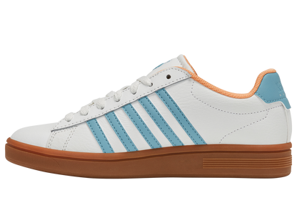 94413-126-M | COURT TIEBREAK II | BLANC/MILKY BLUE/PEACH COBBLER/GUM