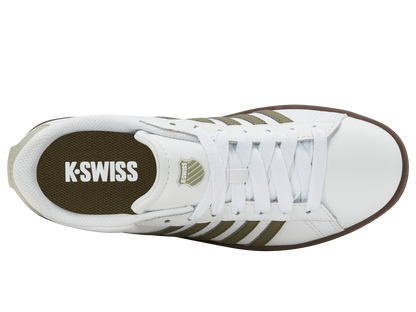 94413-152-M | COURT TIEBREAK II | WHITE/BURNT OLIVE/COLA GUM/ALFALFA